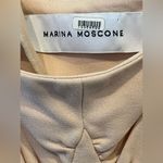 Marina Moscone Diamond Inlay Dress Mini Sleeveless Blush Pink Size US 4 Photo 4