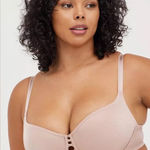 Torrid NWOT T-Shirt Unlined Glossy Mesh Ballet Back Bra Size 42D Photo 0