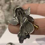 Lot Of 2 Costume Jewelry Brooches Pins Pewter Angels Signed L.C.D. / Darla Photo 8