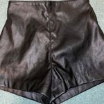 H&M Leather Shorts Photo 0