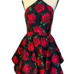 Camille La Vie short prom/formal halter dress w/flounce hem, size 5 (small) Photo 0