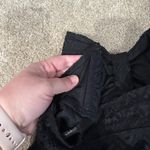 Catalina Black Strapless Tankini Swim Top Women's Size Medium 8 -10 Lace Overlay Photo 11