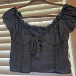 Love Tree Denim Crop Top Photo 1