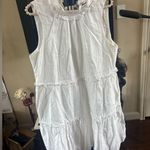 Vince Camuto  White Dress with Pearl Accents Photo 2