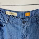 Anthropologie Pilcro Blue Tencel Linen Wide Leg Chambray Lightweight Pants 29 Photo 3