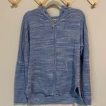 UGG  Willa Blue Night Sky Knit Full Zip Hoodie size Large Photo 2