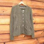 Banana Republic NWT Olive Wool Blend Cardigan Photo 1
