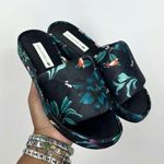 H&M  Anna Glover Floral Sandals Size 39 Whimsical Fairycore Grunge Photo 0