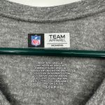 NFL  Team Apparel Size Small‎ Gray Minnesota Vikings Football V Neck Tee Logo Photo 3
