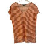 Tommy Bahama  100% linen striped vneck tshirt M Photo 1