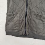 Prairie Underground Grey Quilted Full Zip Vest Womens S Lagenlook Jacket Casual Gray Photo 6