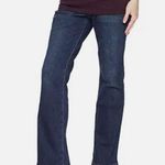 Gap Maternity Stretch Flare Jeans Dark Wash Demi Panel Women’s size 6 maternity Photo 0