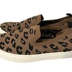 Lane Bryant NWOT  Leopard Animal Print Textile Upper Slip On Sneaker Loafer 9W Photo 1