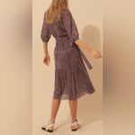 Ba&sh NEW  Star Metallic Midi Dress 8 Photo 3