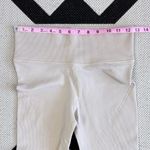 Aerie Offline by  High Rise Seamless Ribbed 7/8 Leggings in Oat Small Photo 2
