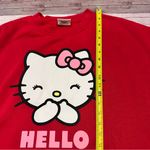 Hello Kitty  Red Crew Neck Sweater size L Photo 6
