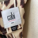 CAbi 3070 Ginger Sleeveless Animal Print Top Sleeveless Mob Wife S Photo 8