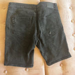 Bershka  Charcoal Denim Shorts Photo 2