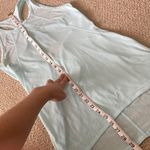 Athleta Pale Blue Vented Athletic Tank Size XS Cutouts Lightweight Soft Like New Photo 4