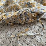 Bardot  Floral Ruched Mini Dress | Yellow & Grey Photo 3