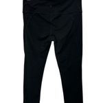 Athleta Black Mid Rise Salutation Capri Women's Small Photo 1