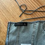 LIONESS  denim corset top Photo 1