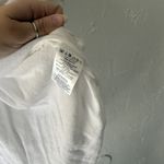 Silence + Noise Silence + Noise Shirt Womens Medium Button Front Short Sleeve Cottage Peasant Photo 6