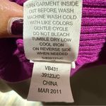 Takeout Magenta Cowl Neck Short Sleeve Top Pink Size XL Photo 4