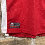 Y2K Early 2000s Red/Black/White ESPN Jersey Tank #1 Red Photo 2