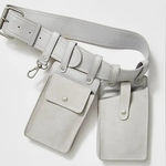 Free People  Geralt Pocket Belt - Misty Morning Size Medium Photo 0