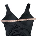 Calia By Carrie Underwood Black Deep V One Piece Swimsuit Bathing Suit Sz 16 Photo 2