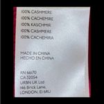 Free People  Disco Cashmere shrug in hot pink. Size Large Photo 4