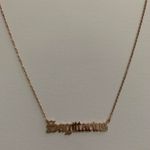Sagittarius Gold Necklace... Photo 0