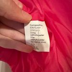 Women’s Hot Pink Cropped Puffer Vest Size L Photo 1