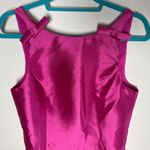 Hutch  Chesca Dress Fuchsia Pink Mini Sleeveless Bow Cocktail Party Wedding S Photo 4