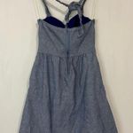 Ruby Rox  Women’s Denim Halter Button Front Mini Dress Blue Size 3 Cute Girly Photo 6