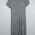 Daily Rituals Daily Ritual Gray Heathered T-Shirt Dress Size Small Photo 4