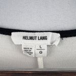 Helmut Lang  Abstract Print Muscle Tee - Black, White, Yellow Photo 1