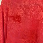 Victoria's Secret Victoria’s Secret Gold Label Red Satin Robe OSFA Photo 6