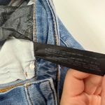 ZARA Woman Jeans Womens 2 Blue Distressed Frayed Hem Premium Denim High Rise Photo 3