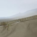 Woman Within Plus Size 36T Cropped Pants Capri Light Brown Cotton Elastic 1572 Photo 6