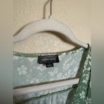 Summersalt  dress cinched waist caftan Sz Small‎ NEW green floral cover up Photo 4