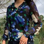 Ann Taylor  floral long sleeve  Photo 0