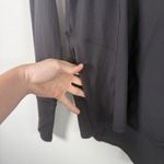 Lululemon  Extra Mile Long Sleeve Hoodie Black Thumbholes Stretch Run Womens XS Photo 3