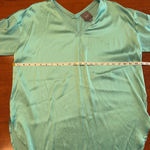 Lysse  NY Santorini Tunic Blouse Seafoam Green Size‎ Large Photo 8