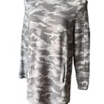 Athleta Balance Camo Lux Long Sleeve Printed Dress, Sz M Petite Photo 5