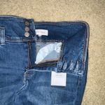 Risen LA Jeans triple button fly straight jeans 7/28 Distressed Wide Leg Blue Photo 9