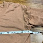Michael Stars  V-Neck‎ Pullover Sweatshirt Womens Size XL Brown Relaxed Fit Comfy Photo 6