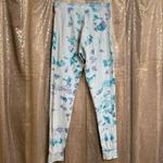 PINK - Victoria's Secret  Blue Purple Aqua Tie Dye Cotton Lounge Joggers, XS Photo 1