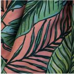 Modcloth High Dive Tropical Capped Sleeve Swim Top XL Photo 3